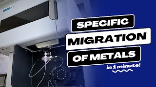 Specific migration of metals  Analysis in one minute [upl. by Chamberlin]