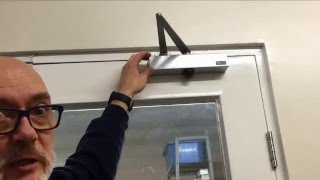 How To Adjust An Overhead Door Closer [upl. by Talbert34]