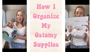 Ostomy Bag Supplies Restock amp Organization Essentials for Smooth Bag Changes [upl. by Artied]