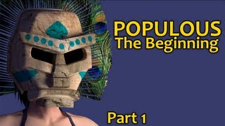 Populous The Beginning Walkthrough  Part 1 Longplay [upl. by Akimehs319]