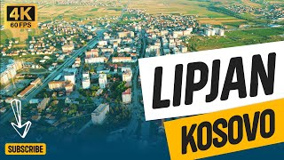 LIPJAN FROM THE AIR Lipjan kosovo djimini3pro [upl. by Anizor]