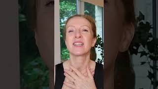 GENTLE NECK Face FaciaL EXERCISE over40skincare over50skincare fab50s skincare facialmassage [upl. by Ahsitram]