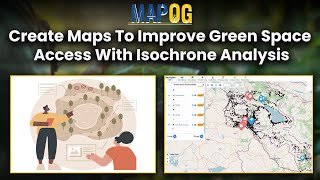 Create Maps to Improve Urban Green Space Access with Isochrone Analysis [upl. by Fiel882]