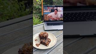 Wir sprechen einfach nicht über die Konsistenz der Karamell Soße 😂 salted brownie [upl. by Virg591]