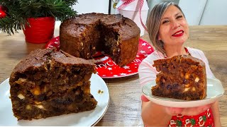 PAN DE PASCUA VERSIÓN RÁPIDA Y MÁS FÁCIL BUDIN NAVIDEÑO SilvanaCocina🎄🎅 [upl. by Ateuqal]