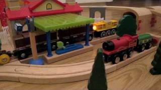 My Brio Wooden Train film [upl. by Noell]