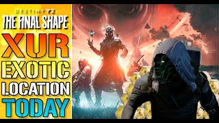 Destiny 2 XUR Has The Spare Rations Gjallarhorn amp New Monarch Armor Set TODAY Sept 20th 2024 [upl. by Aicre]