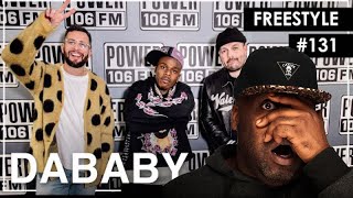 DaBaby Completely Spazzes Over Gunnas quotPushin Pquot With 2 Piece LA Leakers Freestyle Reaction [upl. by Rramaj804]