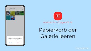 Papierkorb der Galerie leeren  OnePlus Android 14  OxygenOS 14 [upl. by Gristede]