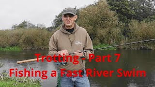 Trotting  Part 7  Trotting a Fast River Swim [upl. by Thorman965]