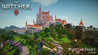 Minecraft  The Witcher  Beauclair Palace [upl. by Flo]