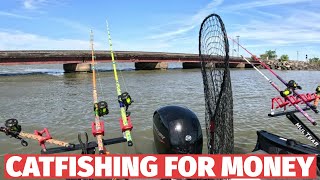 Catfishing for MONEY under Railroad Bridge [upl. by Ellenyl]