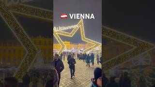 🇦🇹 CHRISTMAS MARKET vienna christmas austria shorts travel [upl. by Ariela794]