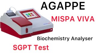 SGPT test Mispa viva biochemistry Analyser LabtechTechlifestyle [upl. by Nawor]