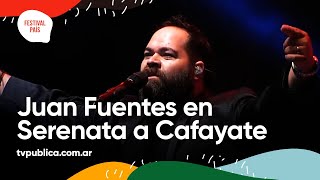 Juan Fuentes en Serenata a Cafayate  Festival País 2022 [upl. by Eniroc912]