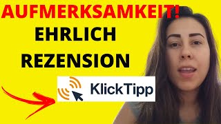 KLICKTIPP  KLICKTIPP REVIEW  KLICKTIPP BEWERTUNGEN  KLICK TIPP  KlickTipp Erfahrungen [upl. by Avrom]