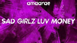 amaarae  SAD GIRLZ LUV MONEY Lyrics [upl. by Purity]