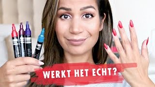 NAGELLAK UIT EEN STIFT  NAILED IT OR FAILED IT [upl. by Adnovahs]