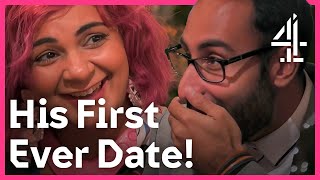 Will His First EVER Date End With Romance Or Disaster  First Dates [upl. by Ariaek]