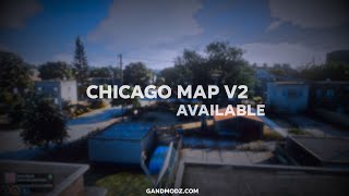 CHICAGO MAP V2  MINIMAP FIVEM [upl. by Dduj]