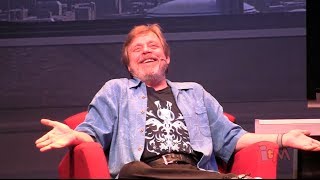 Mark Hamill does Joker and Luke Skywalker voice dialogue at Star Wars Weekends 2014 [upl. by Yob]