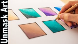 7 Ways of Blending Colored Pencils for Beginners [upl. by Ellevehc]