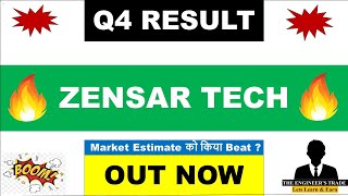 Zensar Technologies Q4 Results 2024  Zensar Tech Results Today  Zensar technologies Results [upl. by Vergne]