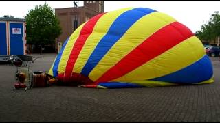 Radiografische luchtballon op plein Trefhoek te Almelo [upl. by Franciska]