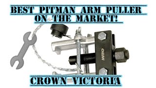 2001 Crown Victoria Pitman Arm Removal Tool Review Best Tool Ever [upl. by Neri]