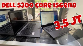 LAPTOP DELL LATITUDE 5300 CORE I5gen8 SSD 256 Gb RAM 8 GB KAYAR 133 inc KIBOD Backlit [upl. by Llebyram907]