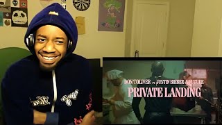 Don Toliver  Private Landing feat Justin Bieber amp Future REACTION [upl. by Gypsy900]