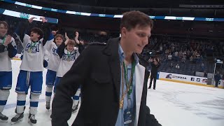 B money inspires Olentangy Liberty hockey team to state championship [upl. by Baum]