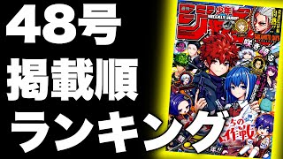 【最新】ジャンプ掲載順ランキング！【週刊少年ジャンプ48号】 [upl. by Noam]