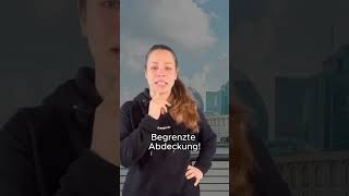 Auslandskrankenversicherung YAY or NEJ 😱 [upl. by Aneehta]