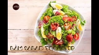 Làm Salad trong 5 phút cực dễ  Easy 5 minutes Salad  Mias Diary [upl. by Herzberg]