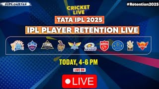 🔴 Live IPL Retention 2025 Live  IPL 2025 Retention Live Streaming  IPL Retention 2025 [upl. by Nanreh]