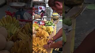 Juicy Banana for Just 30 Cents Philippines Manila Chinatown 🇵🇭 manila philippines banana [upl. by Enirolf]