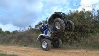 Essai Yamaha Grizzly 700 EPS [upl. by Weissberg511]