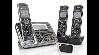 Panasonic DECT 6 PLUS Link2Cell Cordless Phone 3pk [upl. by Naresh347]