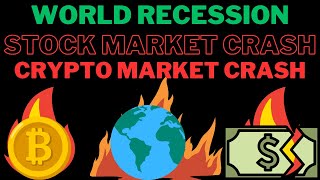 WORLD RECESSION STOCK MARKET CRASHES 29 TRILLION AND BITCOIN BELOW 50K RIPPLE TREASURY BILLS [upl. by Aisorbma]