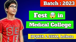 Cultural Fest in medical college 🤯 IPGMER amp SSKM Hospital [upl. by Kiona]