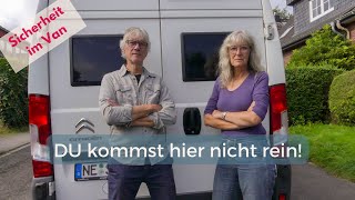 Einbruchschutz im Wohnmobil  Camperausbau [upl. by Oicul]