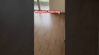 wooden flooring designs  wooden flooring installation shortvideo interior design i [upl. by Arodaeht635]