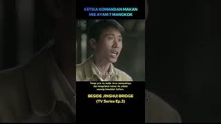 Komandan makan mie ayam 7 mangkok tapi bayarnya kurang cuplikanfilm [upl. by Sisely]