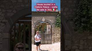 Italian Property located in a Historic Palace  Castle for sale in Italy Molise Region [upl. by Konstantine]