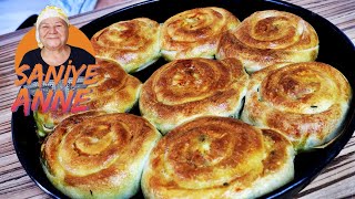 Pazılı Peynirli El Açması Börek [upl. by Brandise]