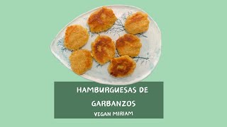 Hamburguesas de garbanzos [upl. by Annissa653]