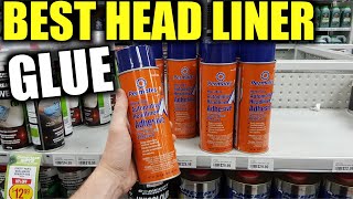 What Glue to Use for Car Headliner  BEST Roof Lining Adhesive [upl. by Boorman388]