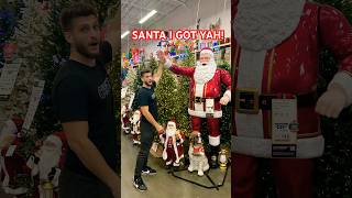 I Caught Santa Claus 🎅 … shorts santaclaus xmas kids viralvideo ￼￼ [upl. by Ecinom]