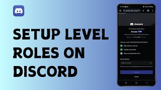 How to Setup Level Roles on Discord Server [upl. by Roux339]